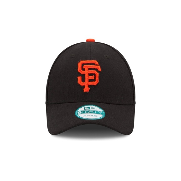 NEW ERA × SAN FRANCISCO GIANTS 9FORTY YOUTH ADJUSTABLE VELCRO HAT CAP - Picture 2 of 3